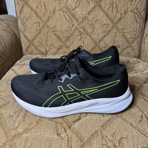 Asics Gel-Pulse 15 Shoes Mens Size 11.5 Black Sneakers Running Athletic Jogging